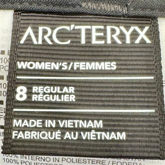 Arc’teryx Women’s Hantun Pant Black - Picture 8 of 8